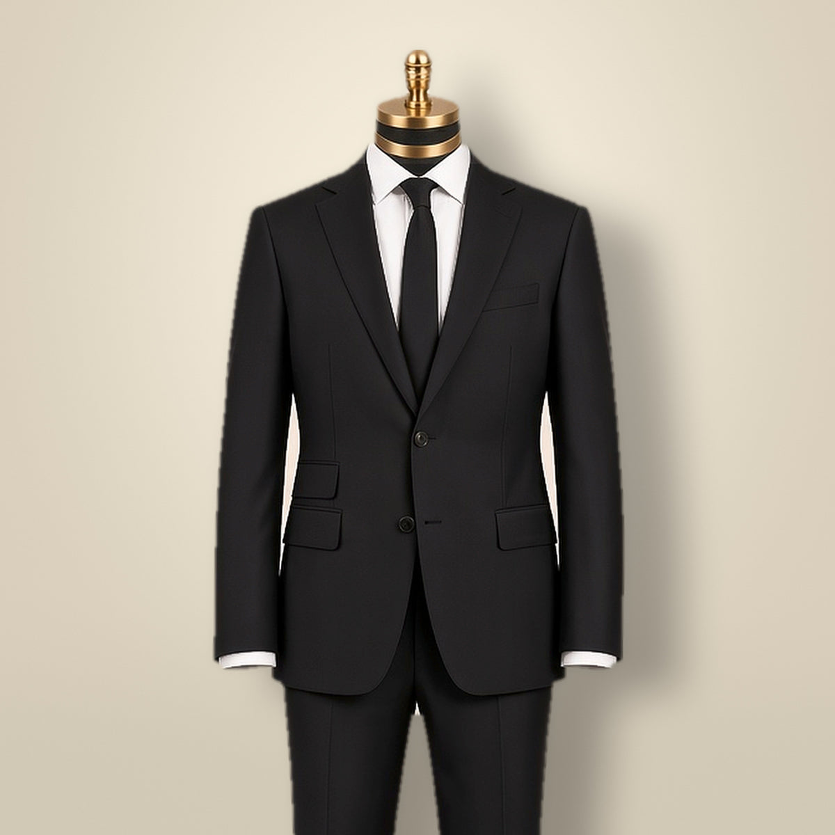 Mordecai suit on a Primo Kapota tailor's mannequin