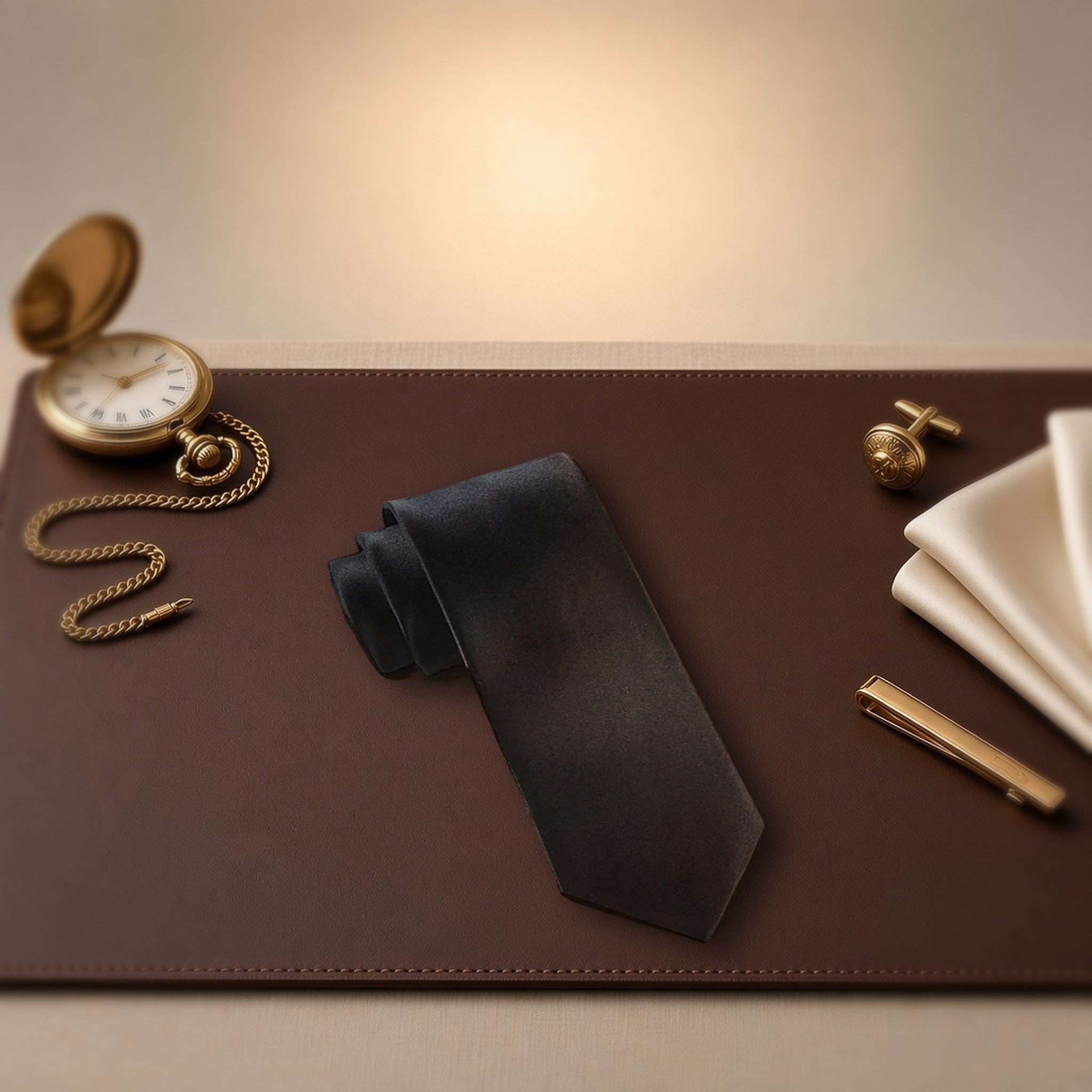 Silk Black Tie