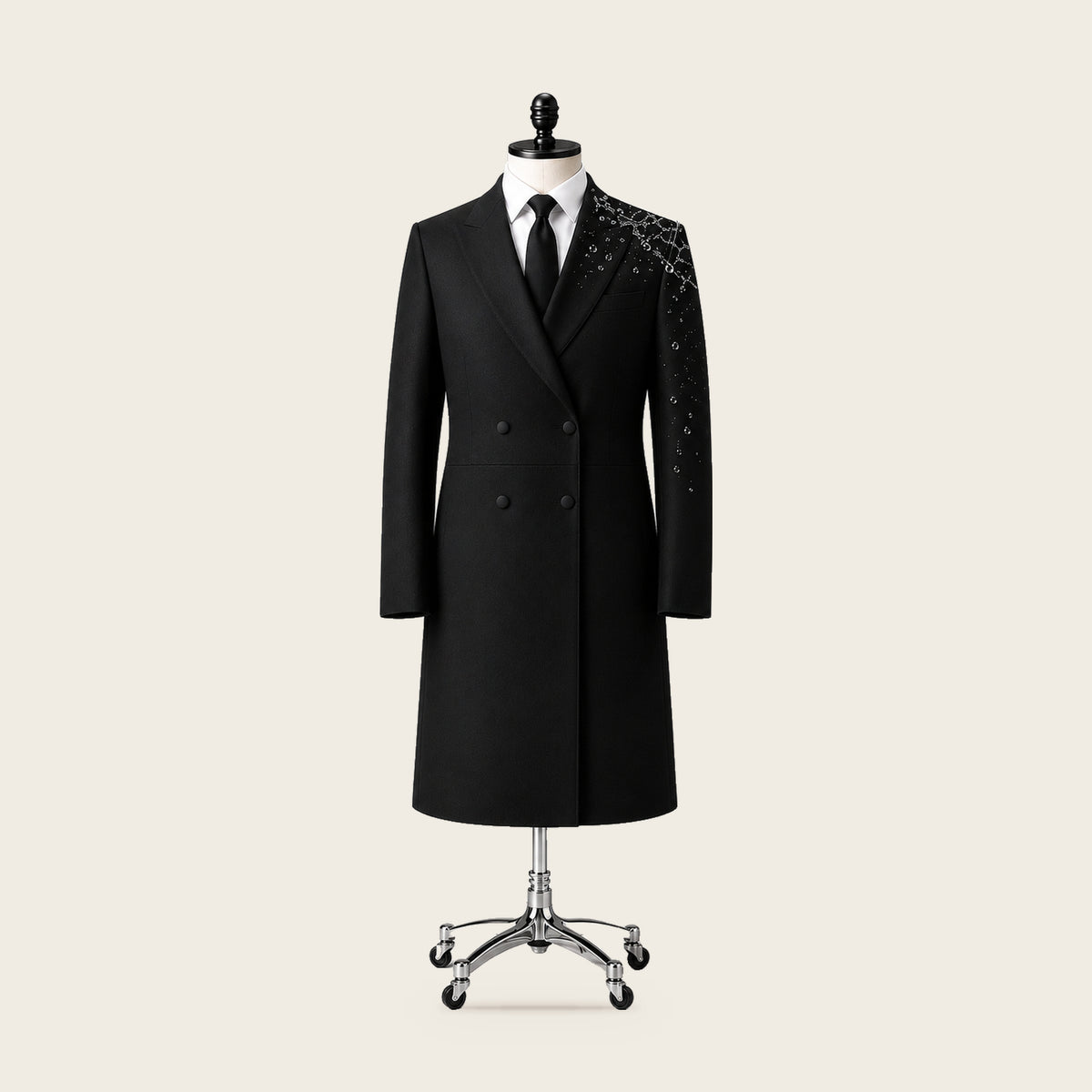Super 130s Wool Kapota – Water Resistant